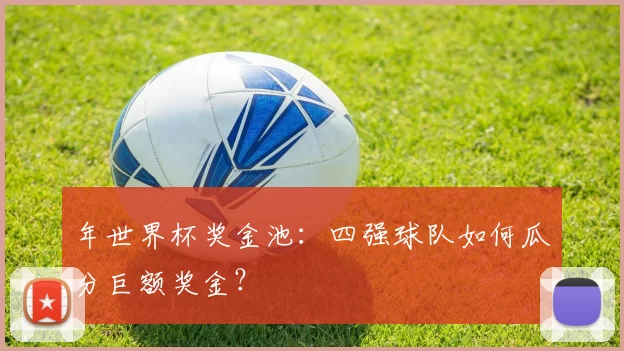 年世界杯奖金池：四强球队如何瓜分巨额奖金？