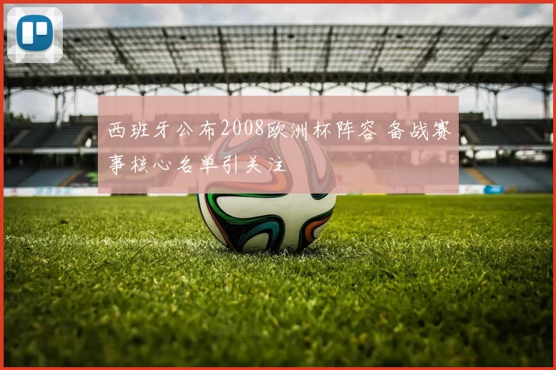 西班牙公布2008欧洲杯阵容 备战赛事核心名单引关注