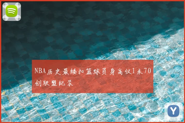 NBA历史最矮扣篮球员身高仅1米70创联盟纪录