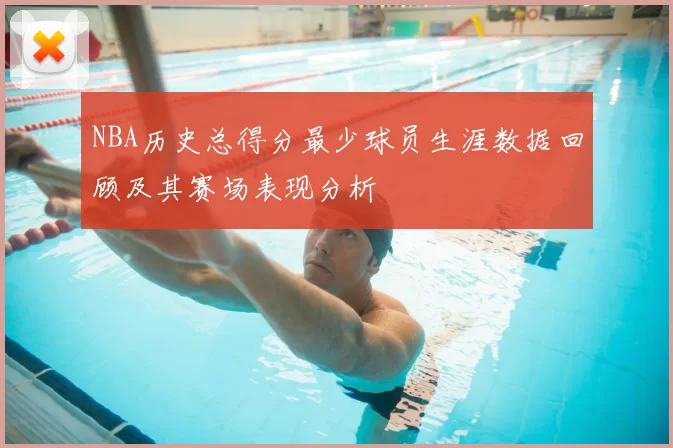 NBA历史总得分最少球员生涯数据回顾及其赛场表现分析