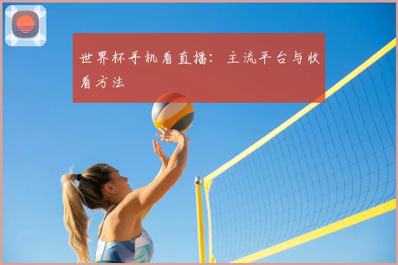 世界杯手机看直播:主流平台与收看方法